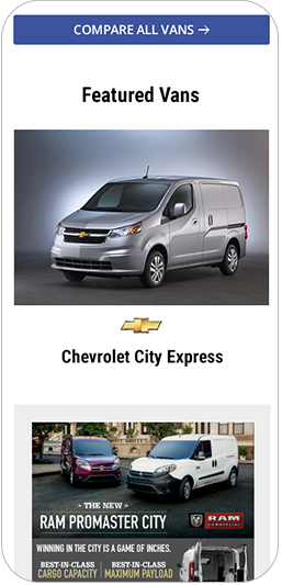 Mobile Design Vans List