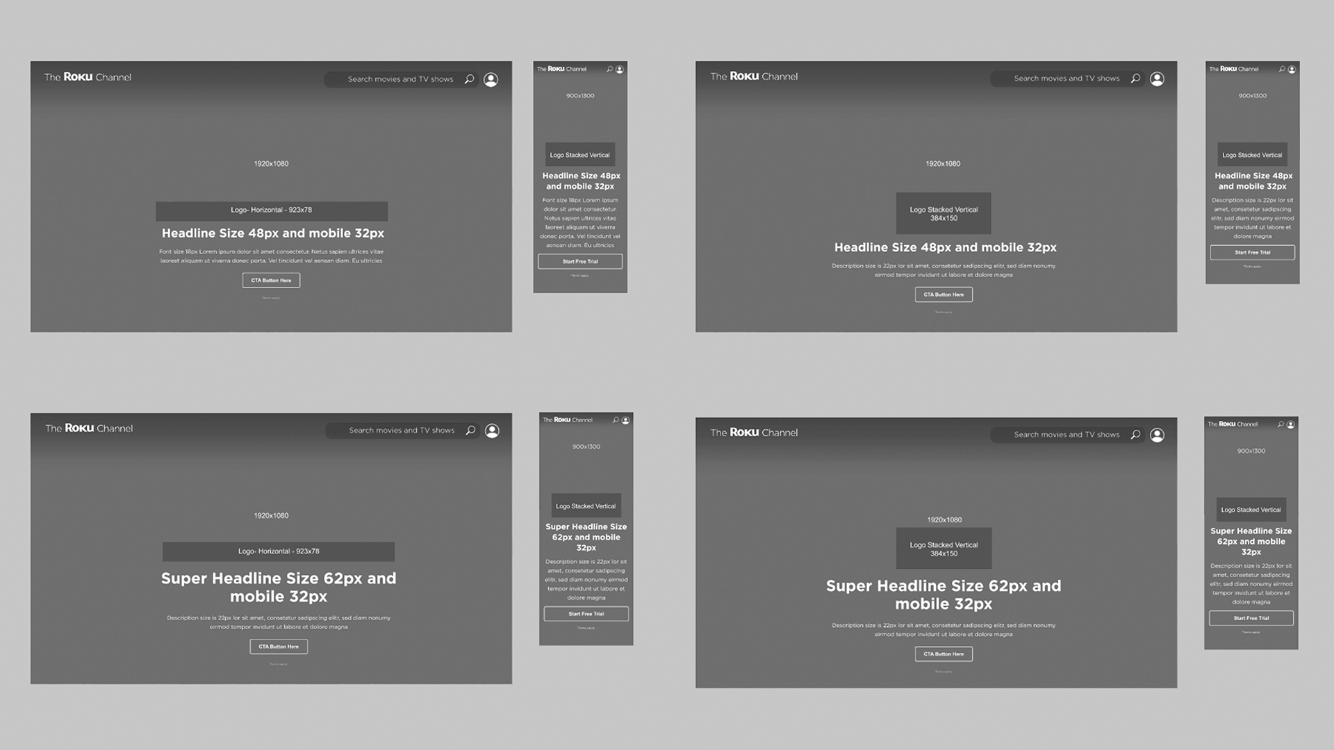 Landing Page Module Design System