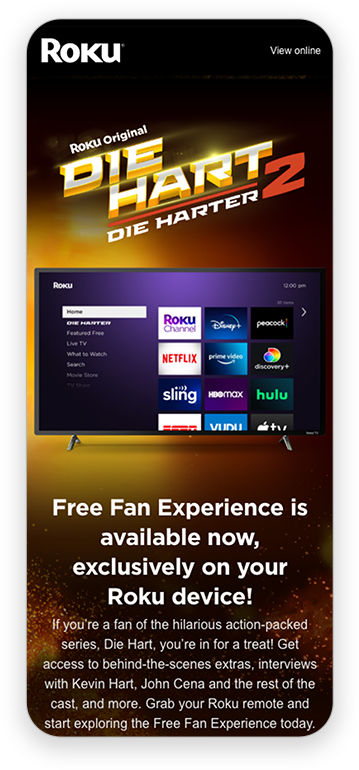 Email Mobile Design - Die Hart 2: Die Harter