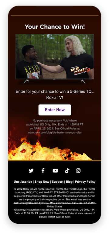 Email Mobile Design - Die Hart 2: Die Harter