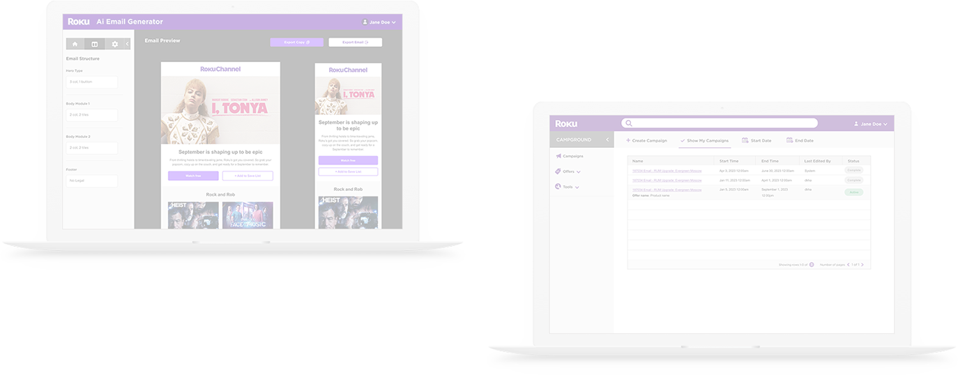 Hero UX/Ui Interfaces