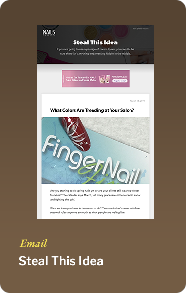 Related Project Email Steal This Idea 2